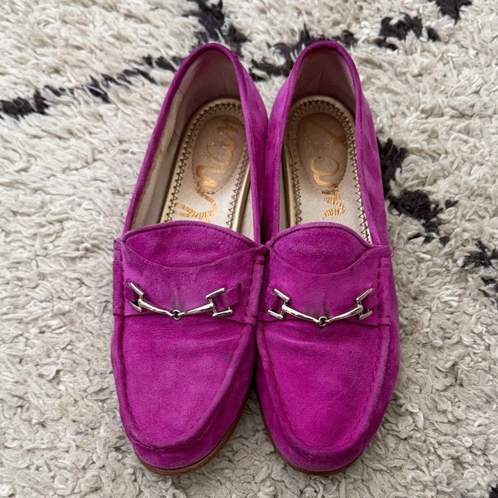 Sam Edelman Fuchsia Loafers